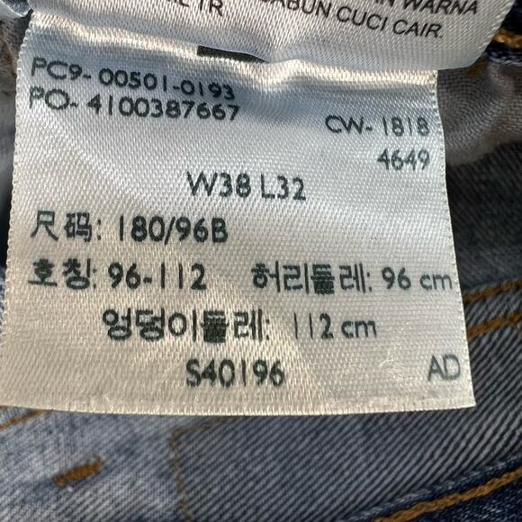 Levi's 501 Jeans XX Men's 38x32 Blue Button Fly Straight Leg Vintage XX Rare - Picture 11 of 16